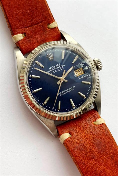 blue deal rolex|Rolex vintage blue dial.